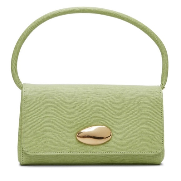 Little Liffner Handbags - Little Liffner Green Baguette Bag